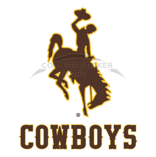Diy Wyoming Cowboys Iron-on Transfers (Wall Stickers)NO.7070